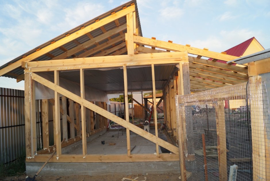 Каркас сарая 4*6