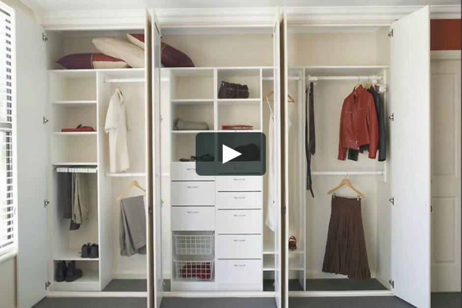 Удобная наполняемость шкафов