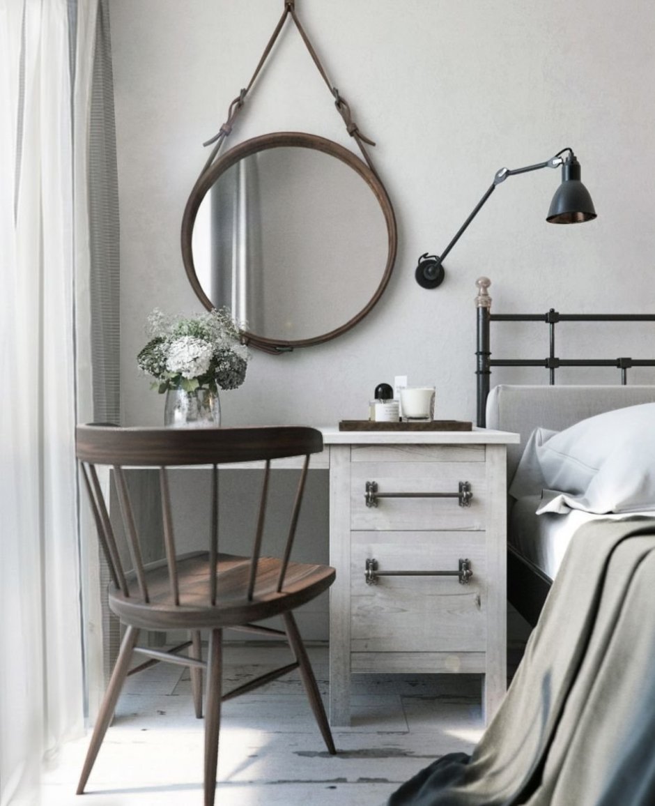 Зеркало "лофт"