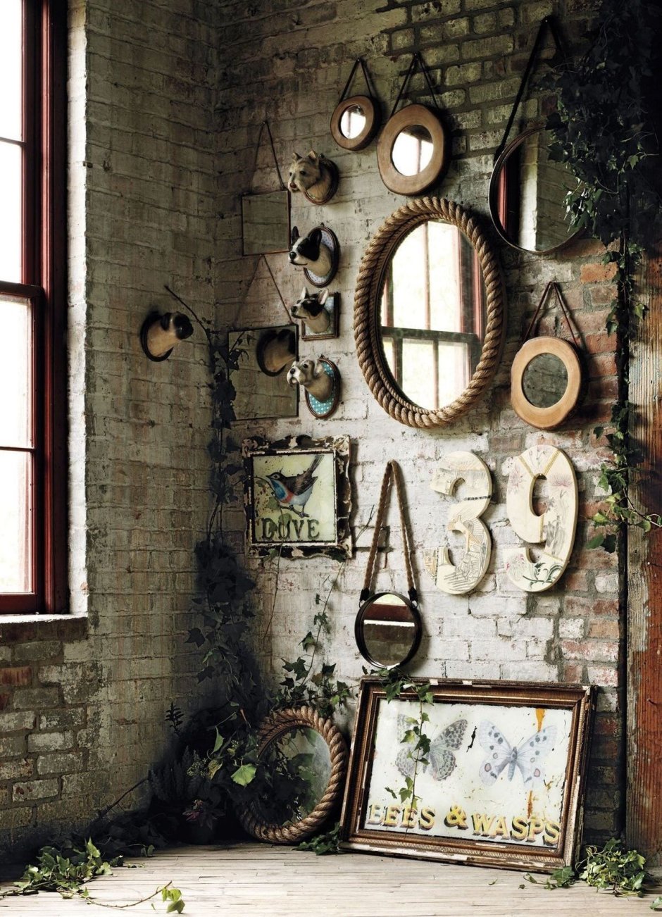 Состаренное зеркало Морена