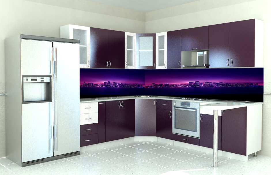 Самые красивые угловые кухни