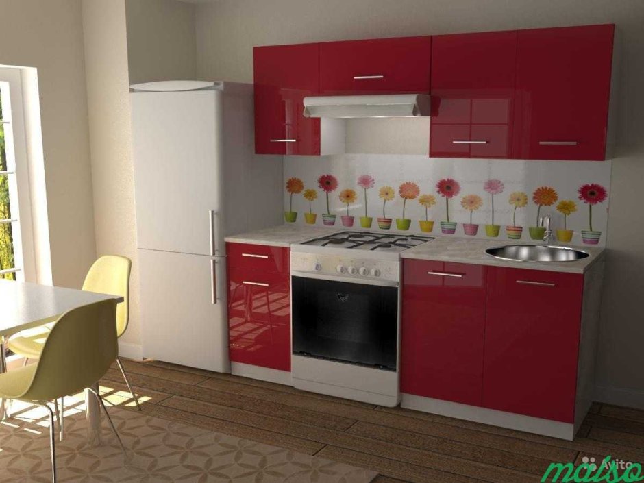 Кухня "джаз-2" длина 1400мм