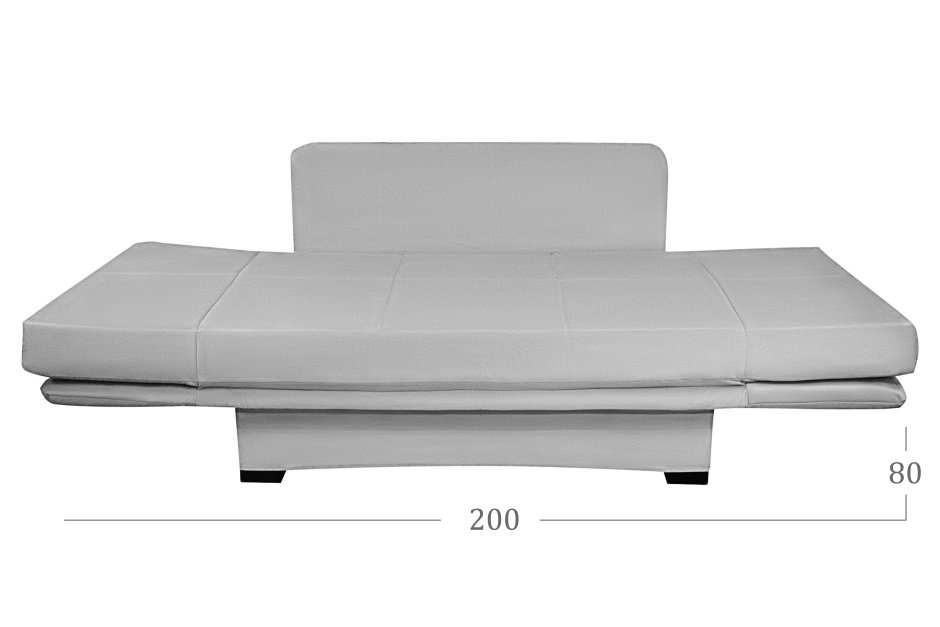 Диван клик-кляк мини с раскладывающимися подлокотниками