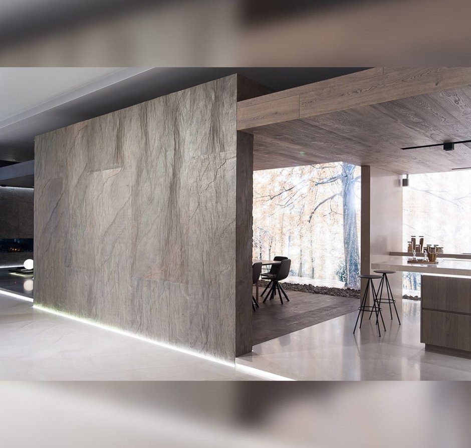 Каменный шпон Mystic White