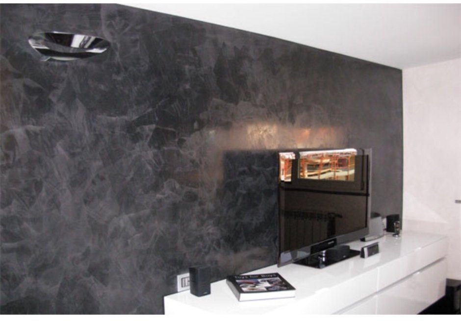 Венецианская штукатурка под гранит