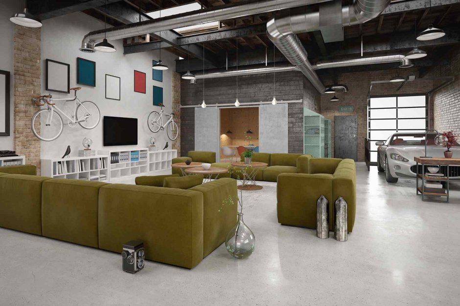 Вентиляция лофт