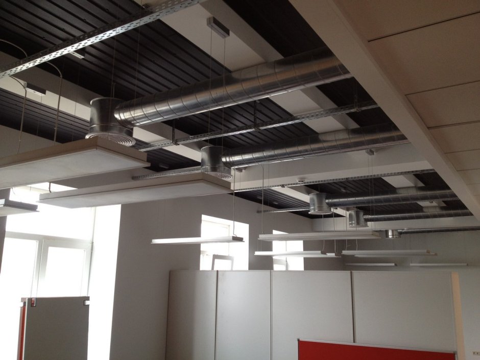 Вентиляция и кондиционирование в офисе