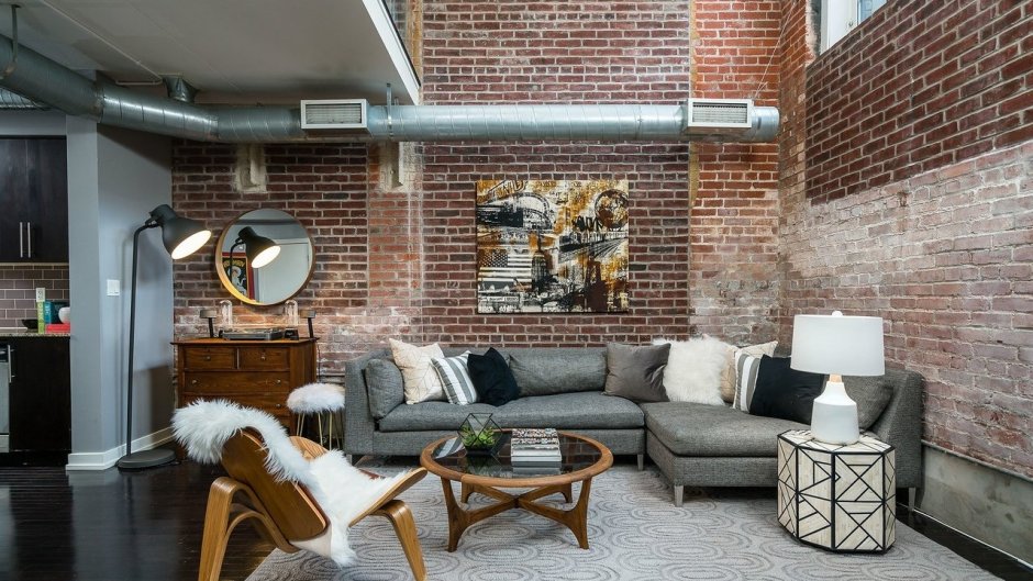 Квартира в стиле лофт