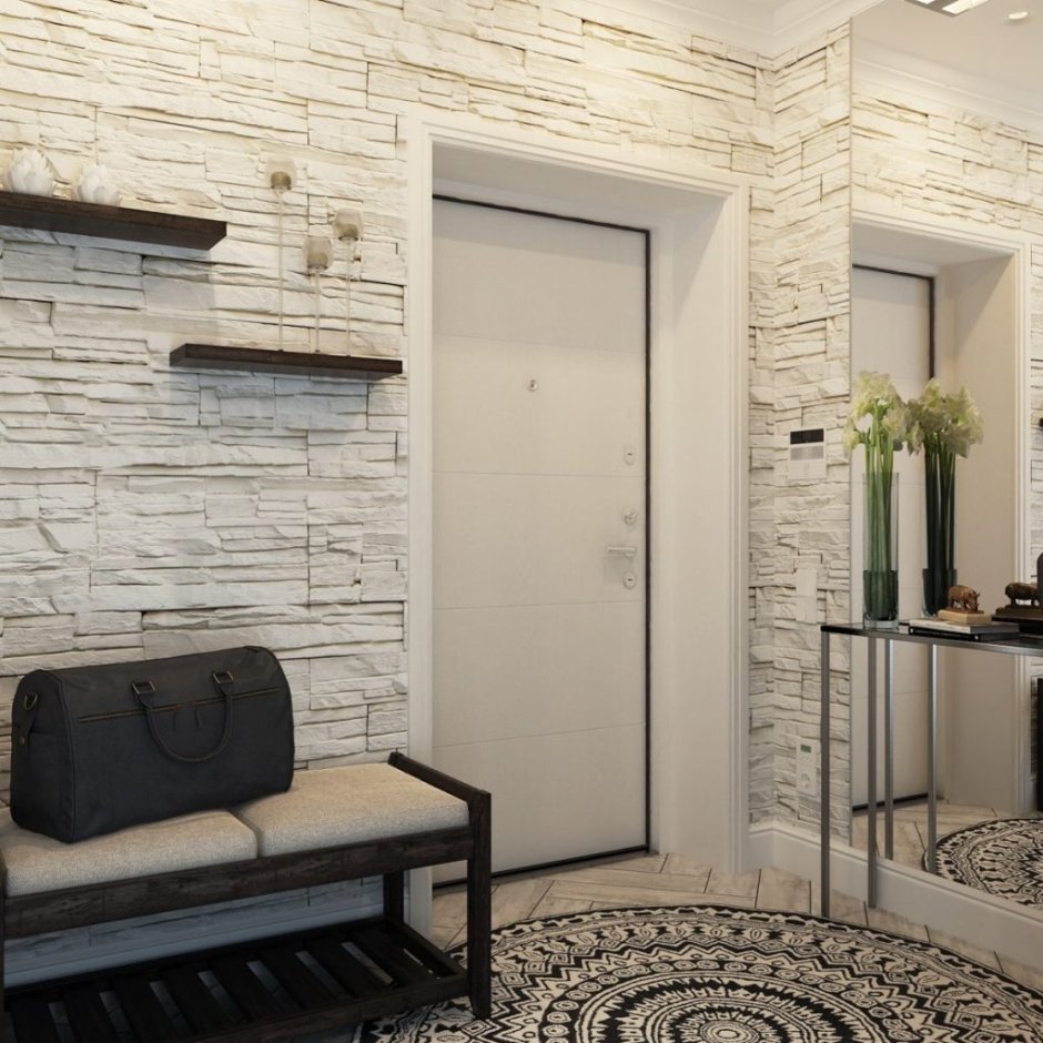 Маленькая квадратная прихожая