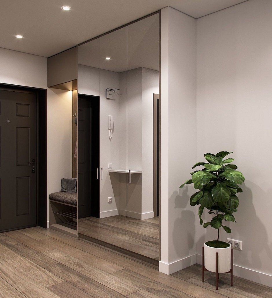 Интерьер в прихожей 2 м2