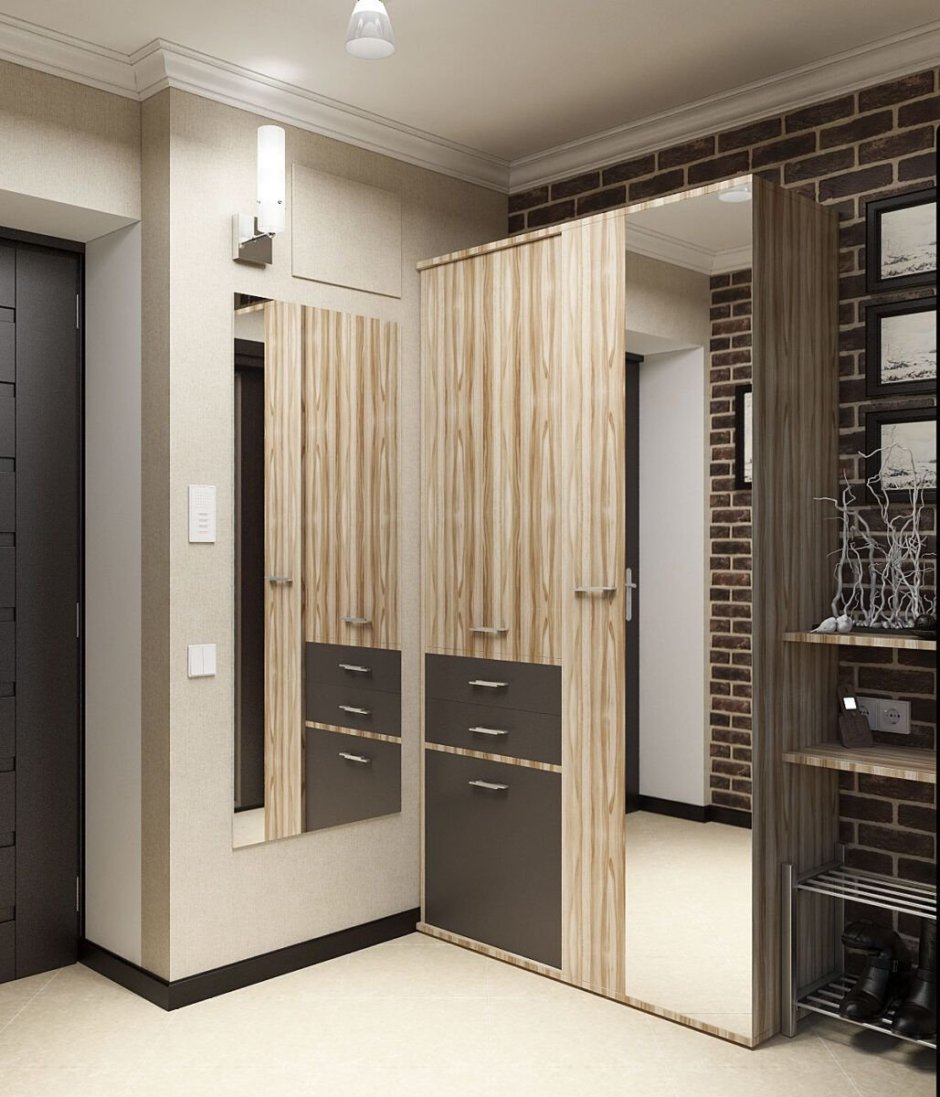 Стильный интерьер прихожей