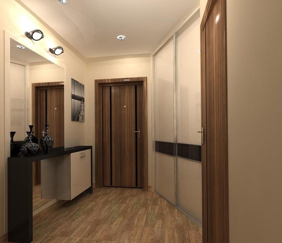 Красивые шкафы купе в прихожую