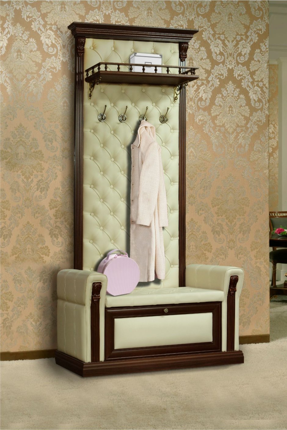 Мягкая вешалка в прихожую