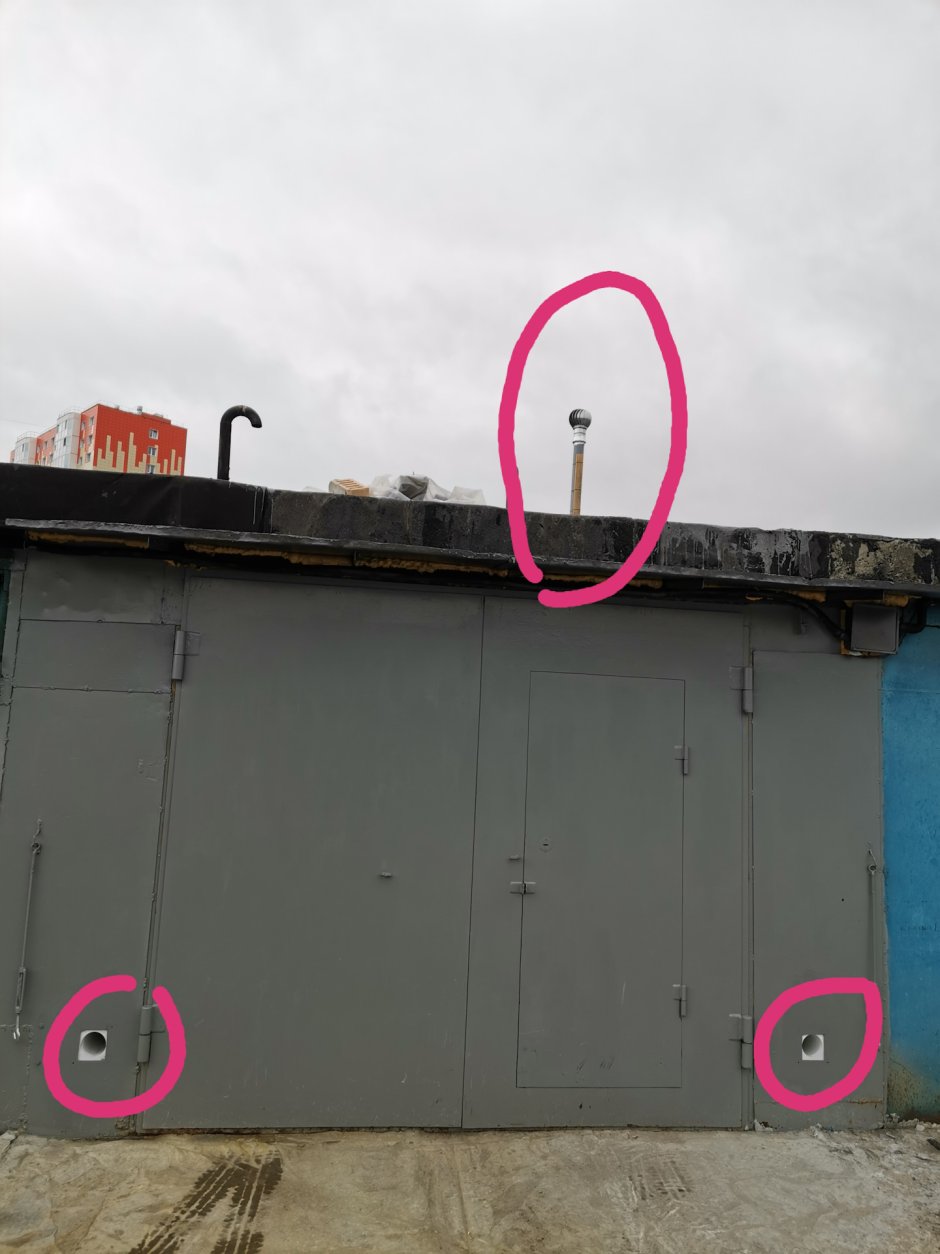 Вентиляция в погребе без притока воздуха