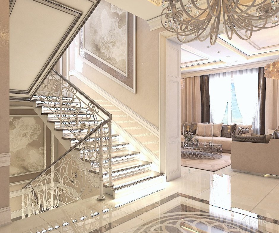 Лестница арт деко Анжелика Прудникова