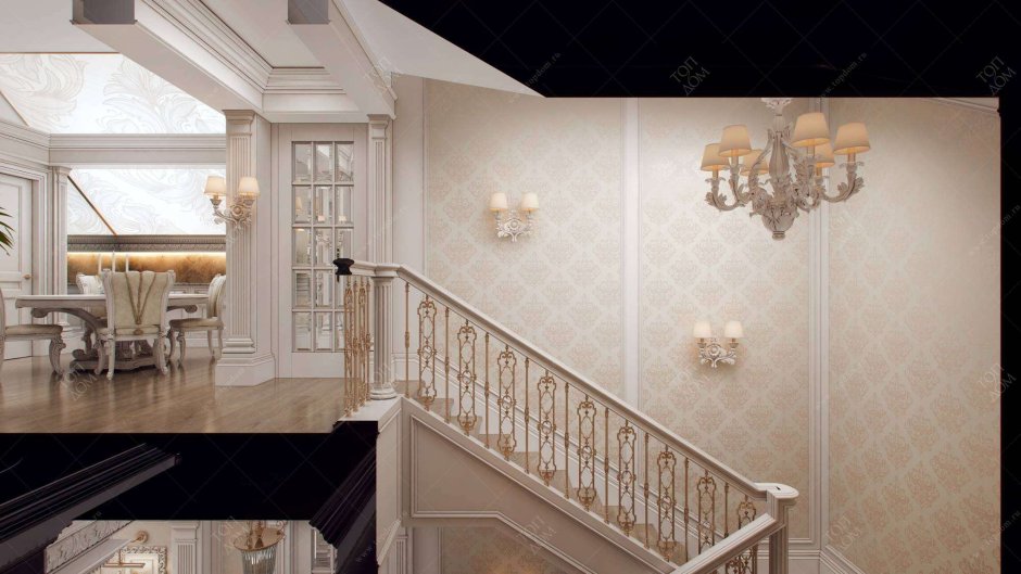 Лестница в классическом стиле