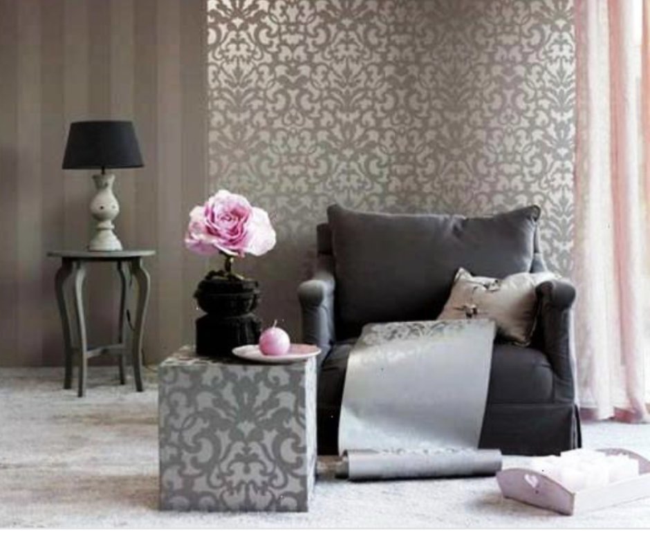 Модный серый цвет в интерьере