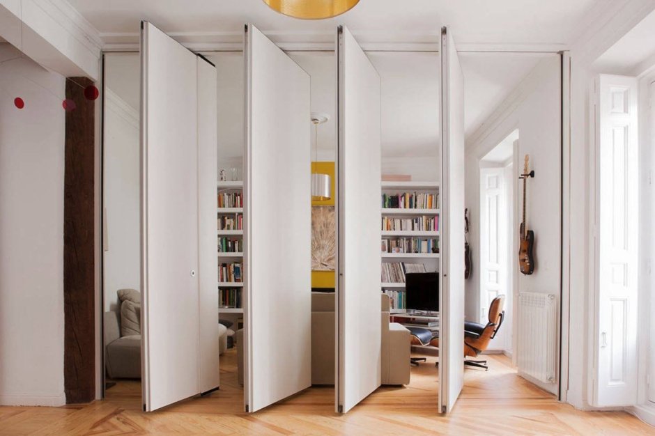 Шкаф двухсторонний перегородка из гипсокартона