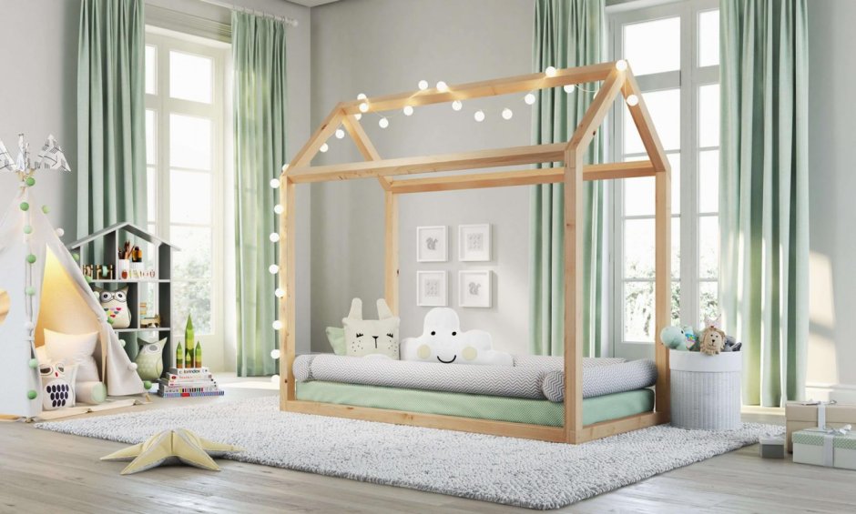 Оригинальные детские комнаты