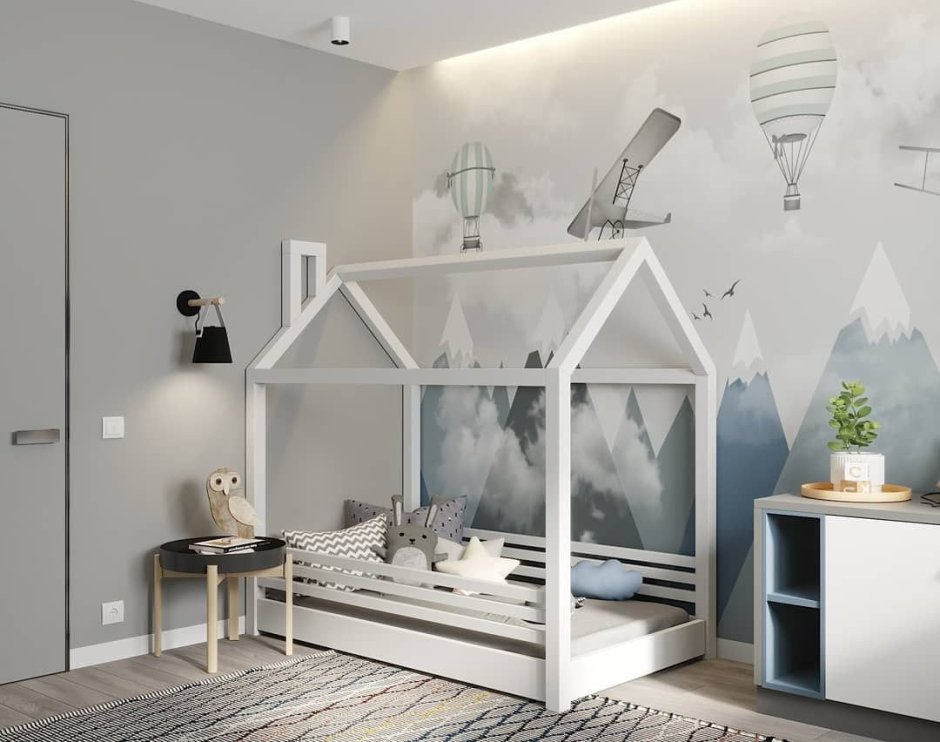 Кровать домик