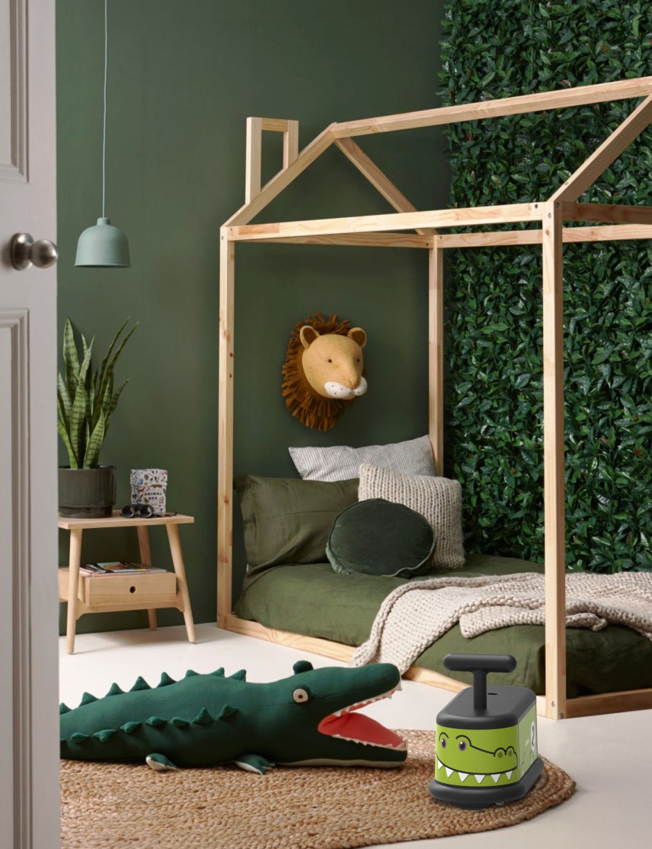 Кроватка-домик эскиз