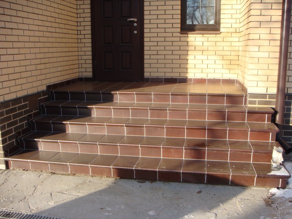 Крылечко из кирпича