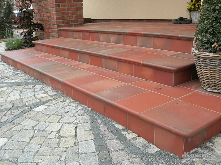 Полукруглые ступени для крыльца