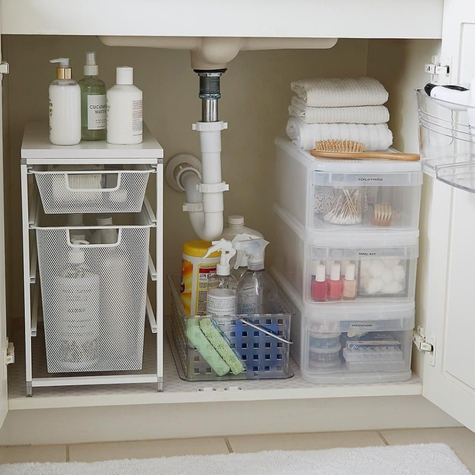 Икеа органайзер под раковину на кухне