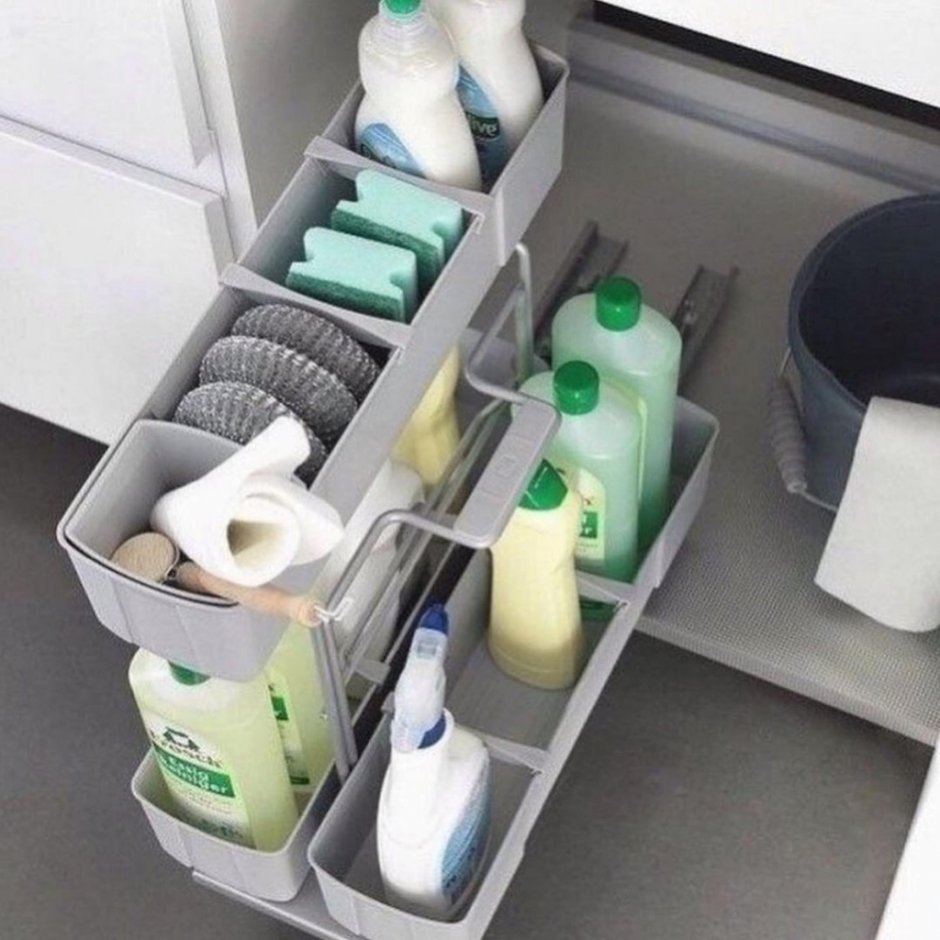 Организация пространства под мойкой икеа