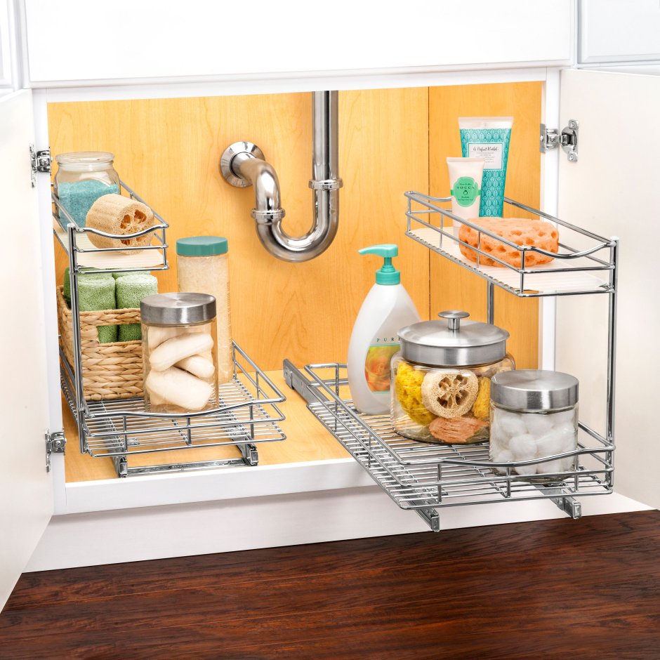 Организация пространства под мойкой