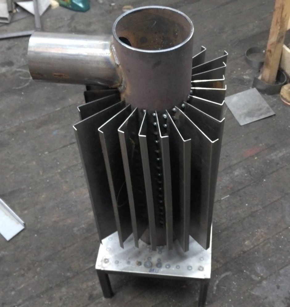 Дымоход для котла на отработанном масле 100квт