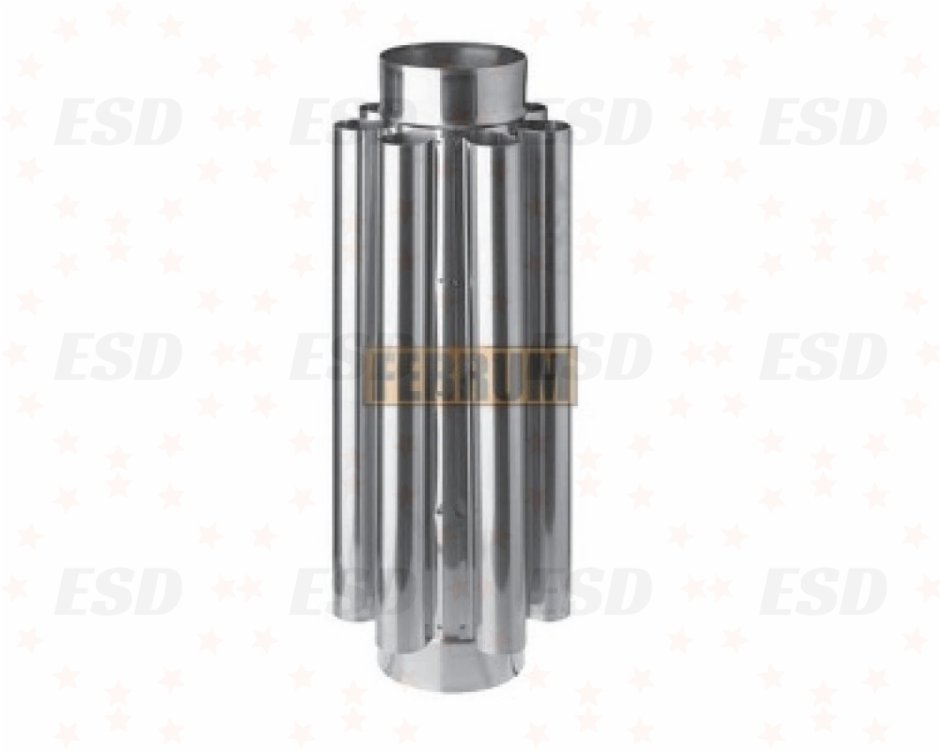 Дымоход-конвектор, 430/0,8мм, ф115 Ferrum