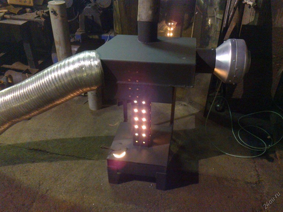 Печка Термофор на отработке