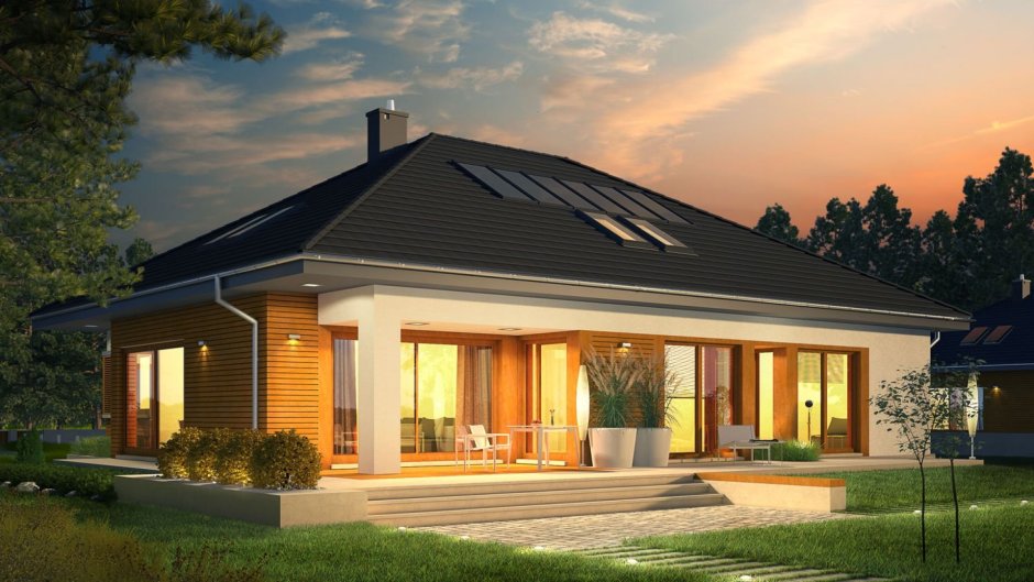 Z500 проекты одноэтажных домов z520