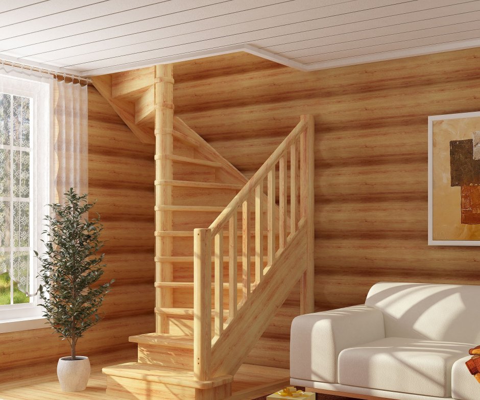 Лестница в Тини хаусе