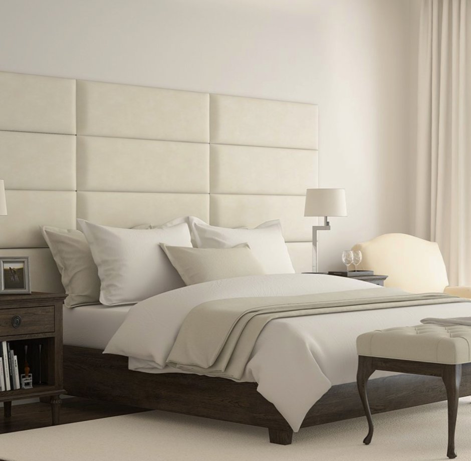 Мягкие панели Vanilla Eco Leather 30 x 100