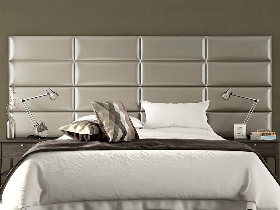 Панель у изголовья кровати текстура