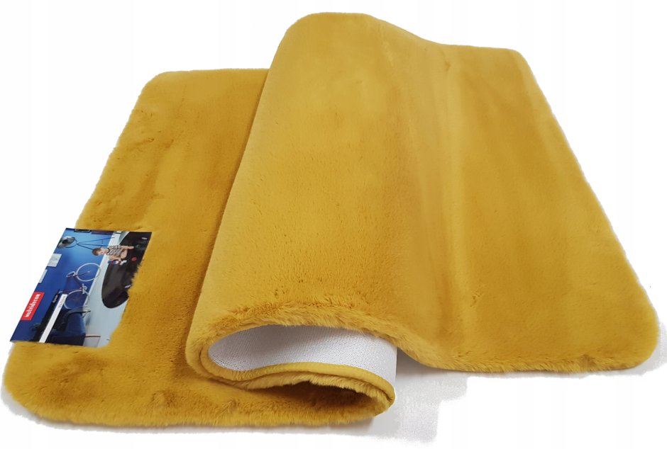 Ковер горчичного цвета