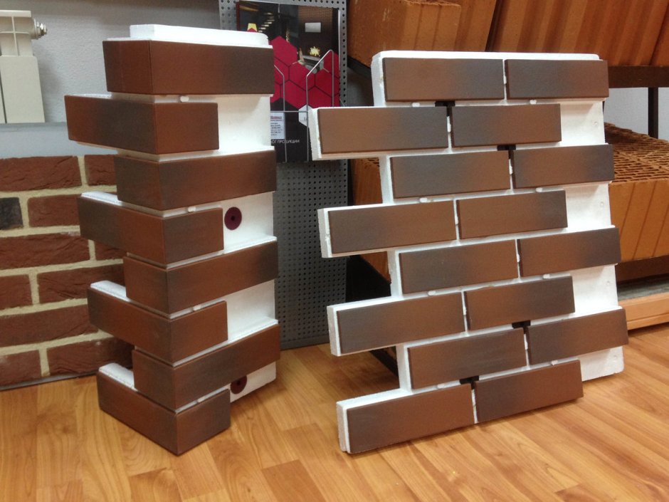 Фасадная клинкерная термопанель