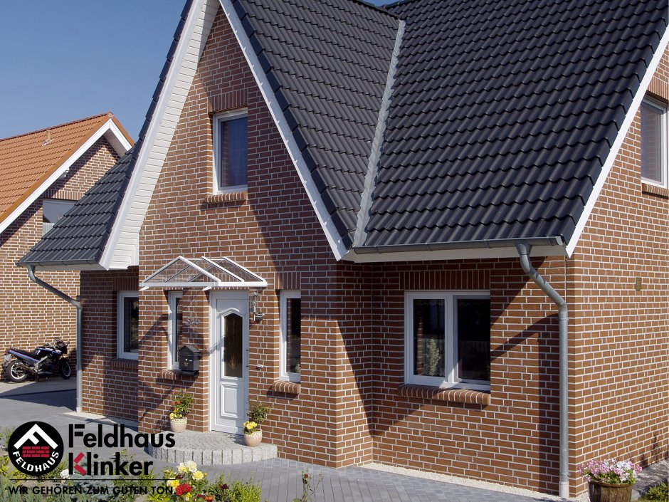 Плитка клинкерная фасадная Фельдхаус клинкер
