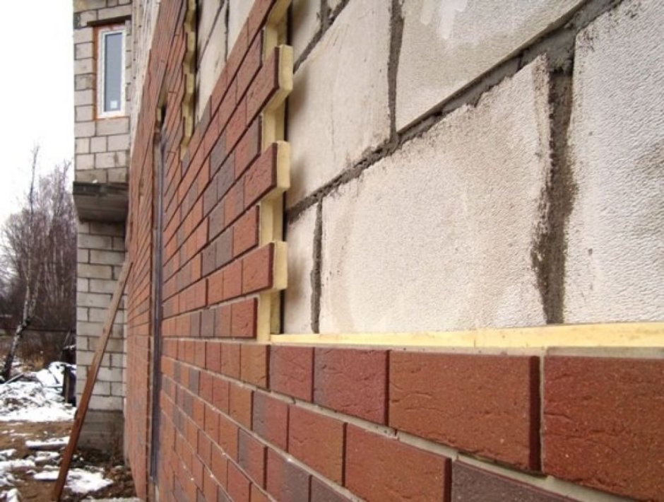 Отделка газобетона снаружи