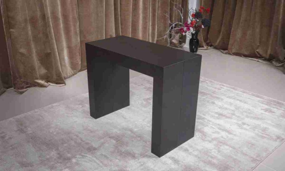 Стол консоль раскладной для гостиной обеденный