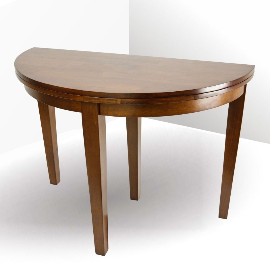 Стол консоль трансформер овальный