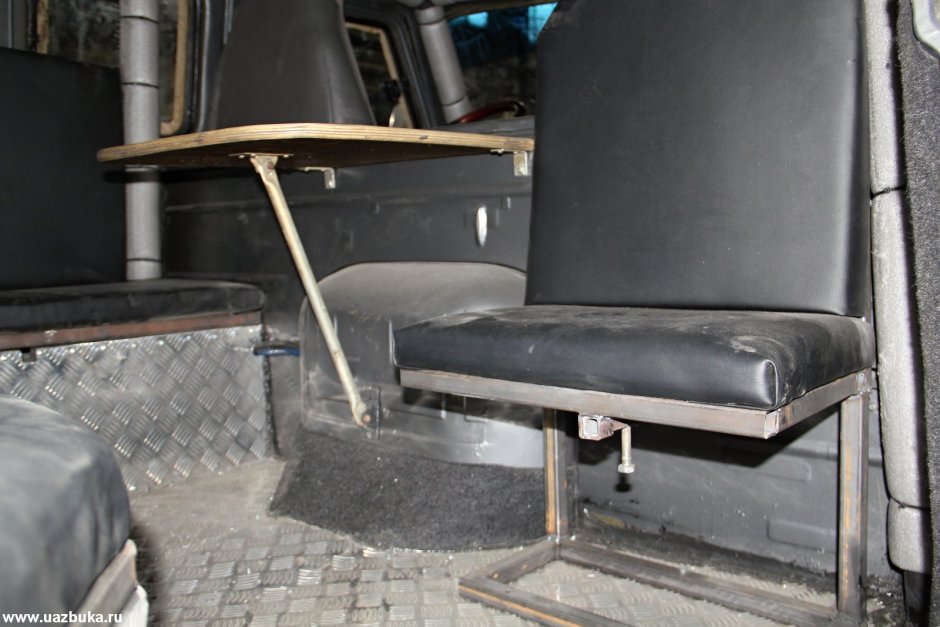 УАЗ 3909 доработки салона