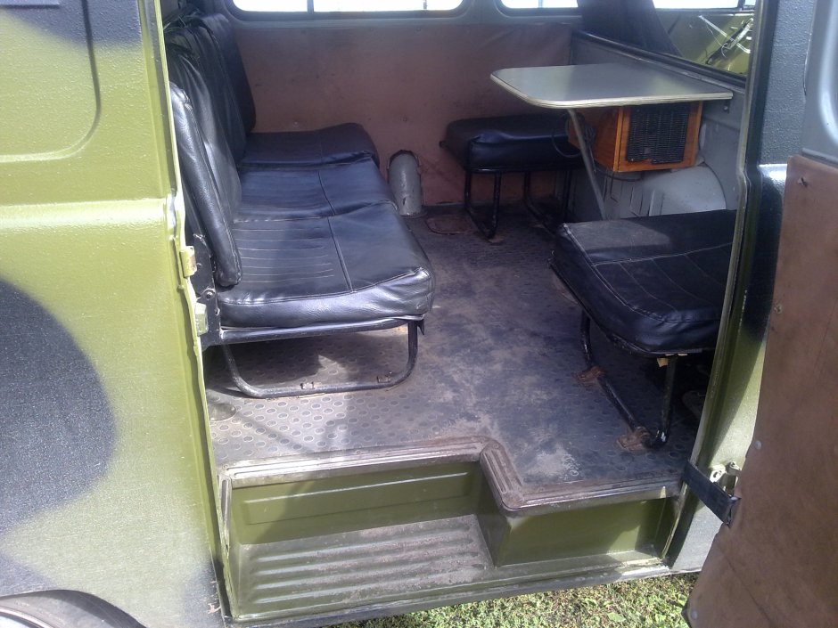 Спальное место рундуки УАЗ Буханка