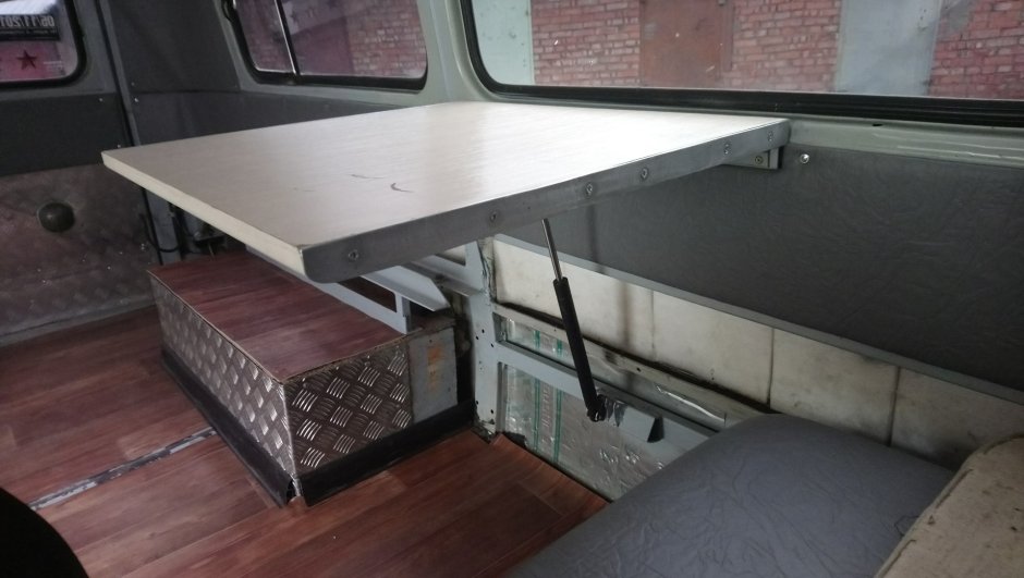 Лавочки в УАЗ Буханка