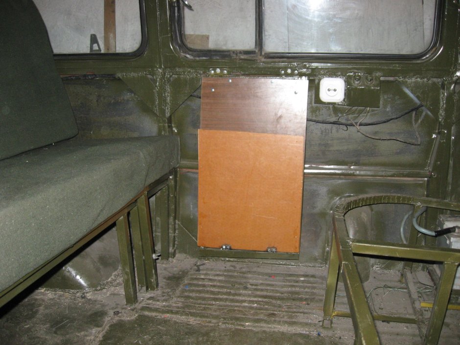 Спальник в УАЗ 3909 Буханка