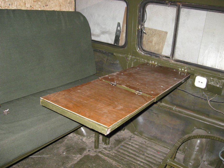 УАЗ санитарка 3962 салон