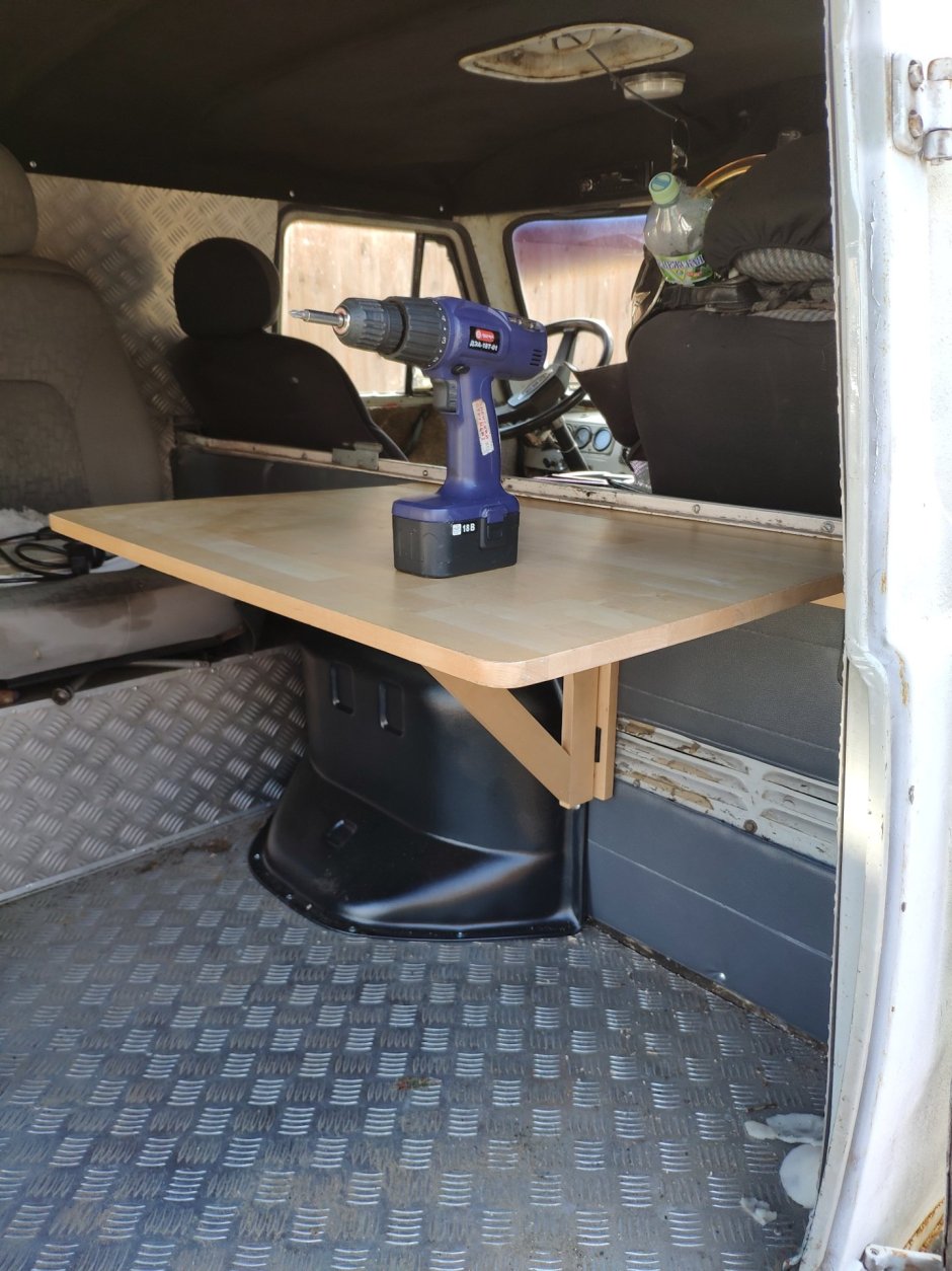 Стол в буханку