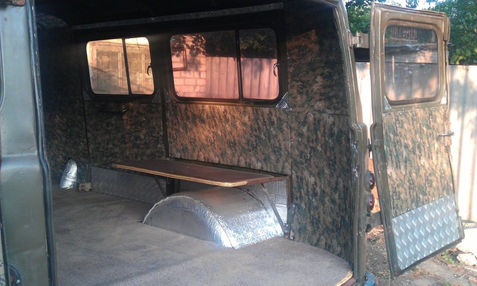 УАЗ Буханка 3909 салон управления